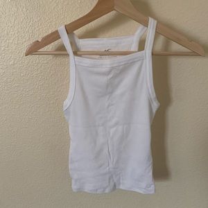 White tank top crop
